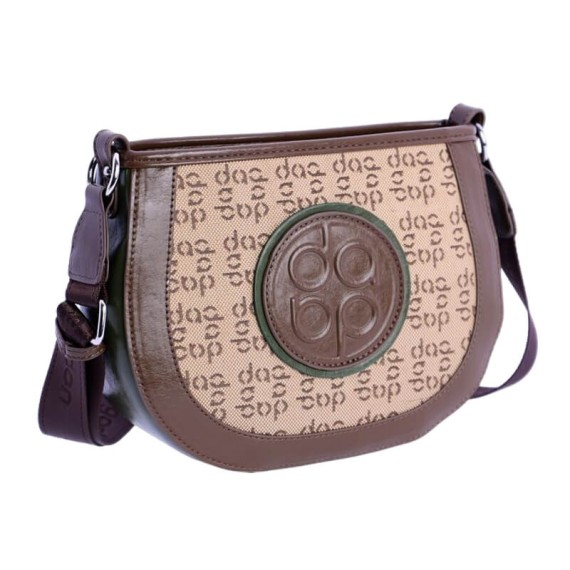 Bolsa de Tiracolo DON ALGODON Turin Castanha | Ref. 278.0QI7807051