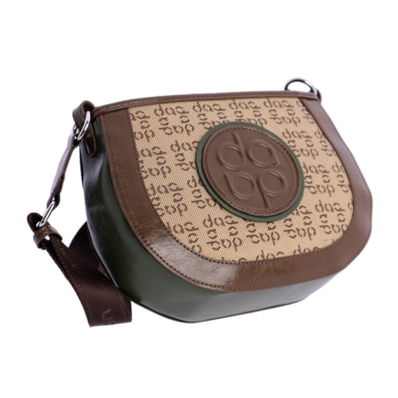 Bolsa de Tiracolo DON ALGODON Turin Castanha | Ref. 278.0QI7807051