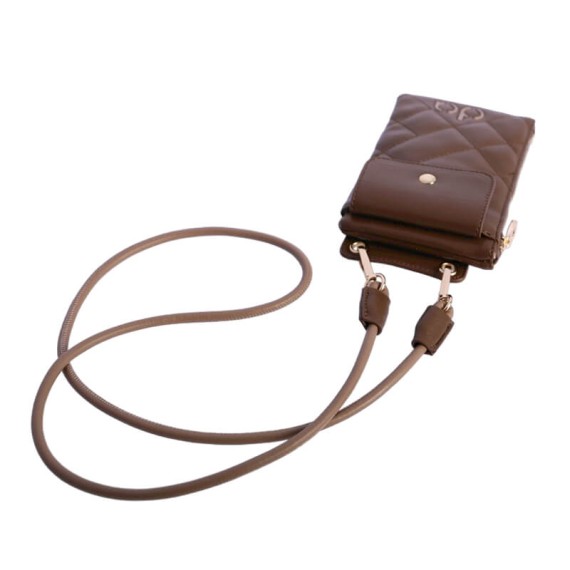 Bolsa Porta Telemóvel DON ALGODON Varese WQI7820051 Castanha | Ref. 278.WQI7820051