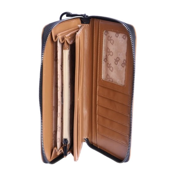 Carteira de Senhora DON ALGODON Veneza Camel | Ref. 287.WQI7804012