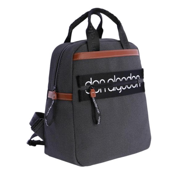 Mochila Casual de Senhora DON ALGODON Brescia 0QI7820001 Preta | Ref. 278.0QI7820001