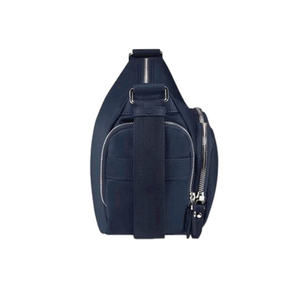 SAMSONITE Bolsa de Ombro c/ 2 Bolsos Frontais Karissa Evo Azul Noite | Ref. 92KP200341