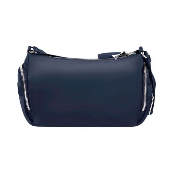 SAMSONITE Bolsa de Ombro c/ 2 Bolsos Frontais Karissa Evo Azul Noite | Ref. 92KP200341