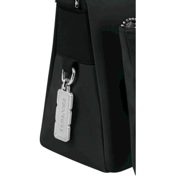 SAMSONITE Bolsa de Ombro c/ Pouch Karissa Evo Preta | Ref. 92KP200209
