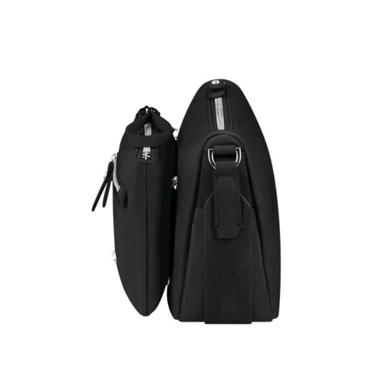 SAMSONITE Bolsa de Ombro c/ Pouch Karissa Evo Preta | Ref. 92KP200209