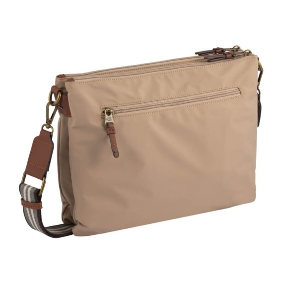 CAMEL ACTIVE Bolsa de Tiracolo Média Bari Bege | Ref. 9130360423