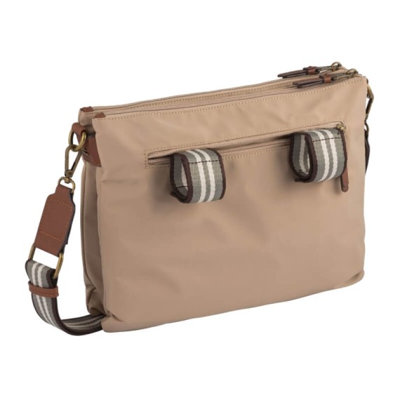 CAMEL ACTIVE Bolsa de Tiracolo Média Bari Bege | Ref. 9130360423