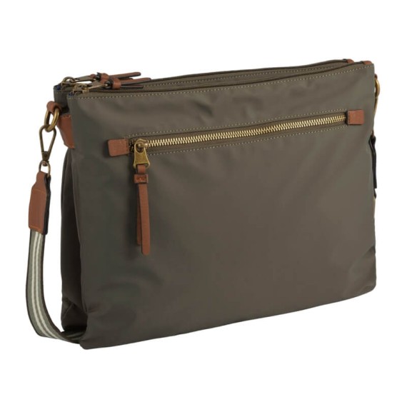 CAMEL ACTIVE Bolsa de Tiracolo Média Bari Khaki | Ref. 9130360435