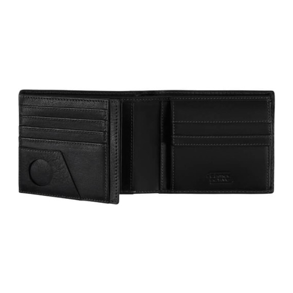 CAMEL ACTIVE Carteira Horizontal com Porta-Moedas Field Preta | Ref. 91.11288