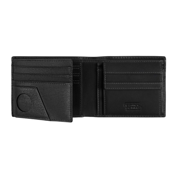 CAMEL ACTIVE Carteira Jeans com Porta-Moedas Field Preta | Ref. 91.11292