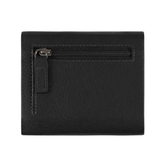 CAMEL ACTIVE Carteira Pequena com Pala Atlanta Preta | Ref. 91.11275