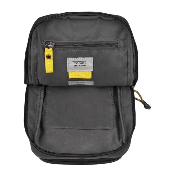 CAMEL ACTIVE Sling Mochila Pequena Explore Preta | Ref. 91.11268