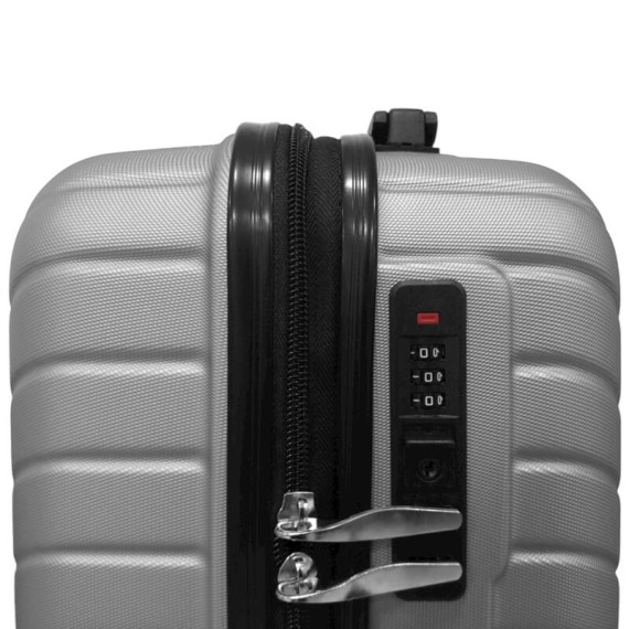 Mala de Cabine / Trolley 45cm 4R. Amovíveis Easyjet Talent 34 Cinza | Ref. 337.34CI