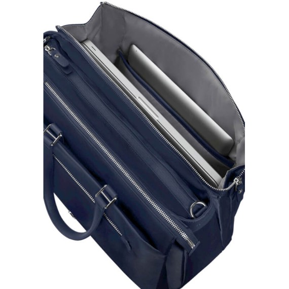 SAMSONITE Mala de Senhora para Portátil 14.1" Karissa Evo Azul Noite | Ref. 92KP200641