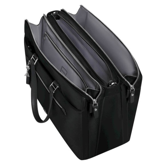 SAMSONITE Mala de Senhora para Portátil 14.1" Karissa Evo Preta | Ref. 92KP200609