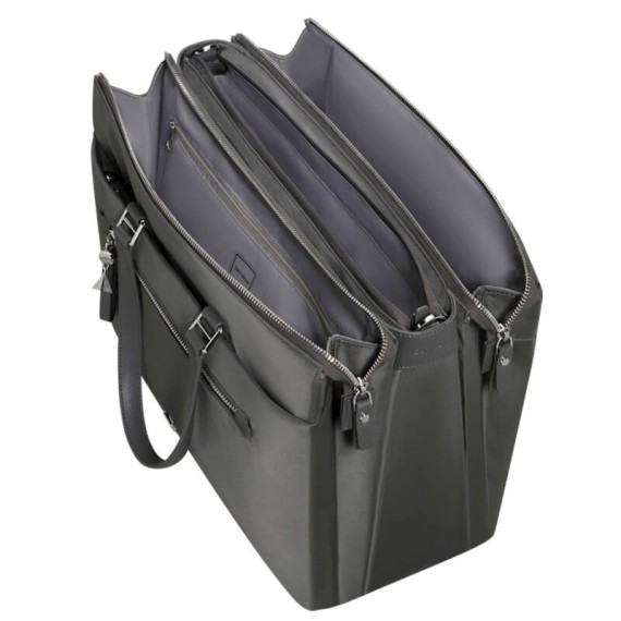 SAMSONITE Mala de Senhora para Portátil 14.1" Karissa Evo Verde Gunmetal | Ref. 92KP200624