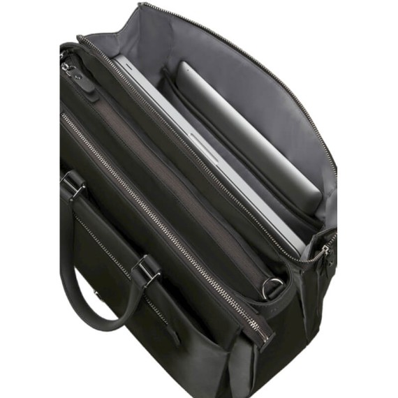 SAMSONITE Mala de Senhora para Portátil 14.1" Karissa Evo Verde Gunmetal | Ref. 92KP200624