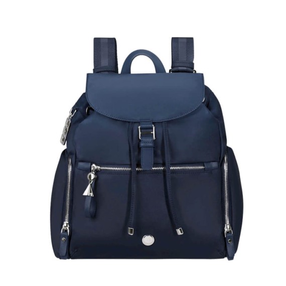 SAMSONITE Mochila de Senhora c/ Aba Casual Karissa Evo Azul Noite | Ref. 92KP200941
