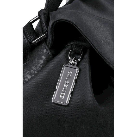 SAMSONITE Mochila de Senhora c/ Aba Casual Karissa Evo Preta | Ref. 92KP200909