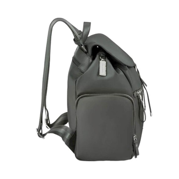 SAMSONITE Mochila de Senhora c/ Aba Casual Karissa Evo Verde Gunmetal | Ref. 92KP200924