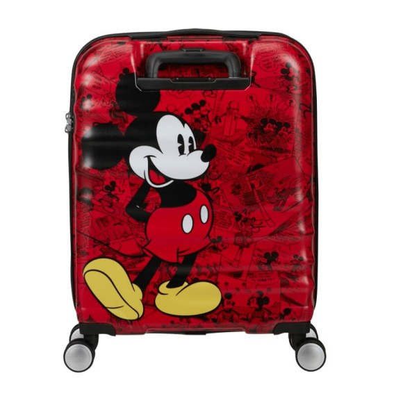 AMERICAN TOURISTER Mala de Cabine 55cm Disney Wavebreaker Mickey Comics Red | Ref. 9231C01720