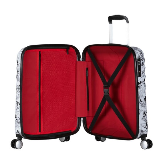 AMERICAN TOURISTER Mala de Cabine 55cm Disney Wavebreaker Minnie Comics White | Ref. 9231C01725