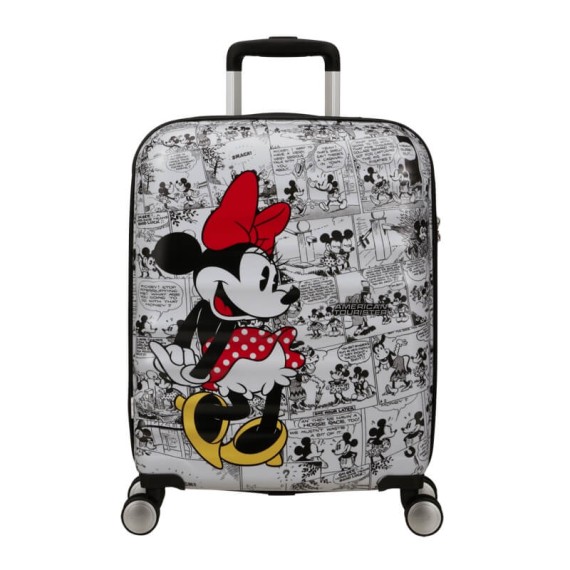 AMERICAN TOURISTER Mala de Cabine 55cm Disney Wavebreaker Minnie Comics White | Ref. 9231C01725