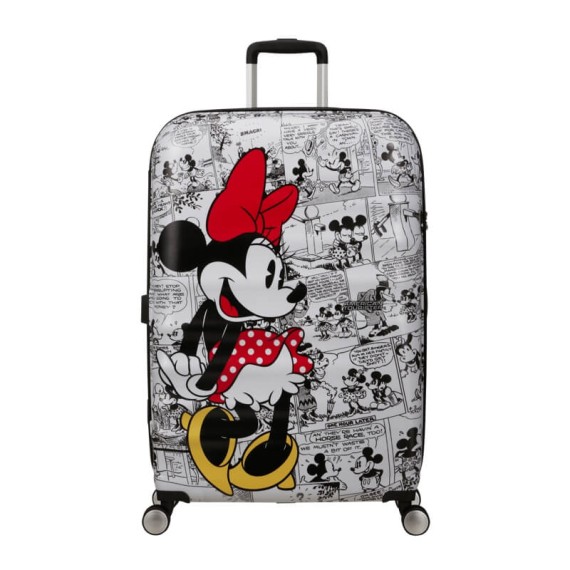 AMERICAN TOURISTER Mala Grande 77cm Disney Wavebreaker Minnie Comics White | Ref. 9231C02125