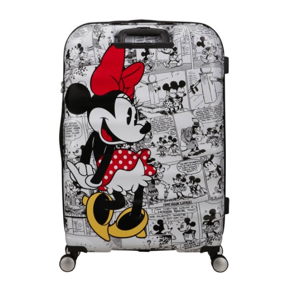 AMERICAN TOURISTER Mala Grande 77cm Disney Wavebreaker Minnie Comics White | Ref. 9231C02125