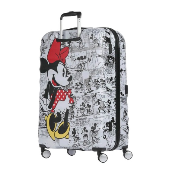 AMERICAN TOURISTER Mala Grande 77cm Disney Wavebreaker Minnie Comics White | Ref. 9231C02125