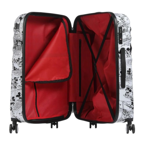 AMERICAN TOURISTER Mala Média 67cm Disney Wavebreaker Minnie Comics White | Ref. 9231C01925