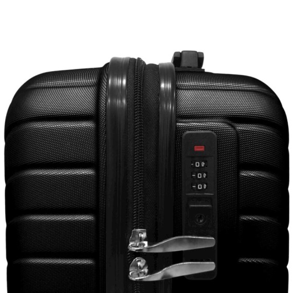 Mala de Cabine / Trolley 45cm 4R. Amovíveis Easyjet Talent 34 Preta | Ref. 337.34P