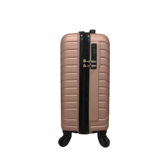 Mala de Cabine / Trolley 45cm 4R. Amovíveis Easyjet Talent 34 Rosa Metalizado | Ref. 337.34RM