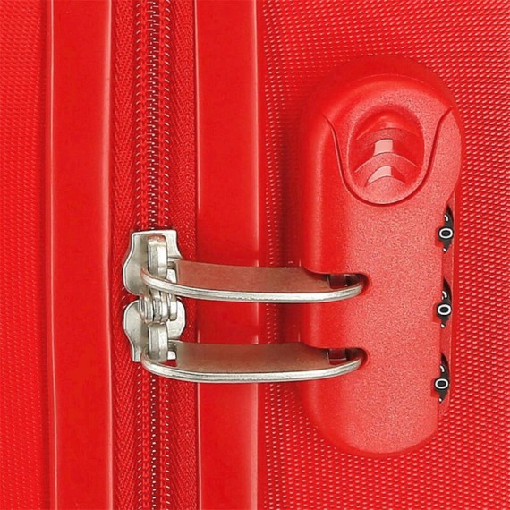 Mala de Cabine / Trolley 50cm 4 Rodas CARS Rusteze Lightyear Vermelha | Ref. 186.2391321