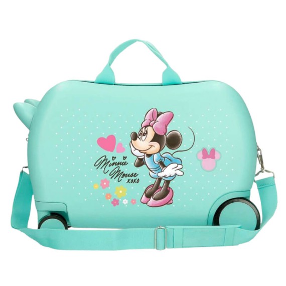 Mala de Viagem Infantil ABS 4 Rodas Easyjet MINNIE Imagine Turquesa | Ref. 186.4231042