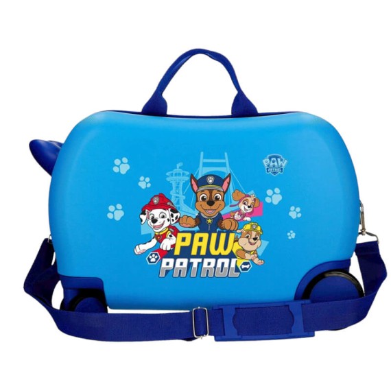 Mala de Viagem Infantil ABS 4 Rodas Easyjet PAW PATROL Always Heroic Azul | Ref. 186.4711021