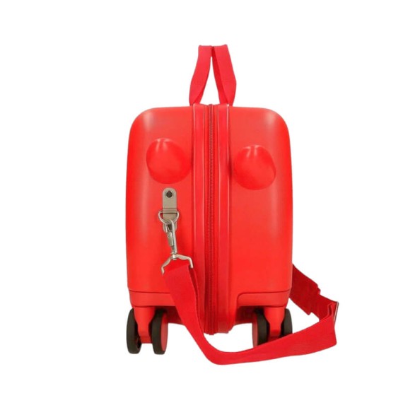 Mala de Viagem Infantil ABS 4 Rodas Easyjet PAW PATROL Forever Fun Vermelha | Ref. 186.4521021