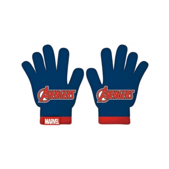 Conjunto de Gola, Gorro e Luvas Bebé 48/51 AVENGERS Azul Escuro | Ref. 248.AV14798