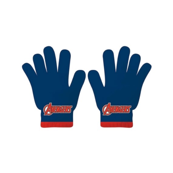 Conjunto de Gorro e Luvas Infantil 51/54 AVENGERS Azul Escuro | Ref. 248.AV14797