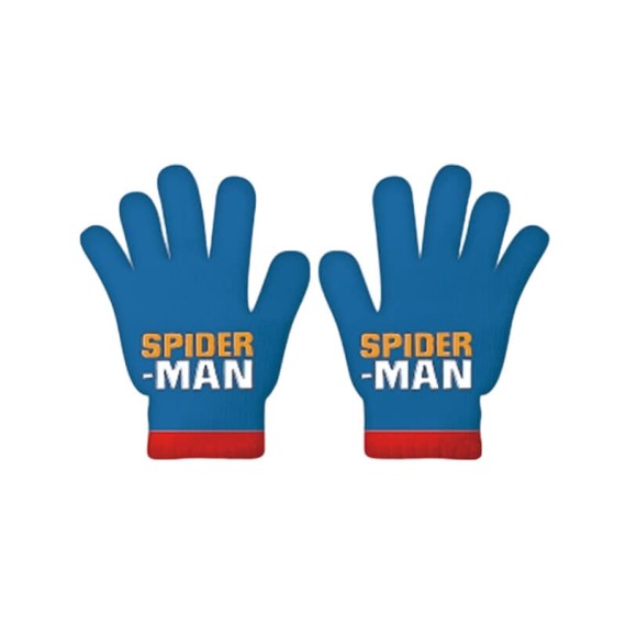 Conjunto de Gorro e Luvas Infantil 51/54 SPIDER-MAN Multicolor | Ref. 248.SM14790 Conjunto de Gorro e Luvas Infantil 51/54 SPIDER-MAN Multicolor | Ref. 248.SM14790