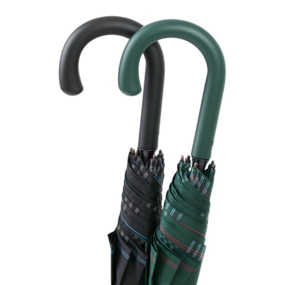 Guarda-Chuva Hom. Comprido Aut. 77/8 EZPELETA 10907 Xadrês Preto | Ref. 104.10907P