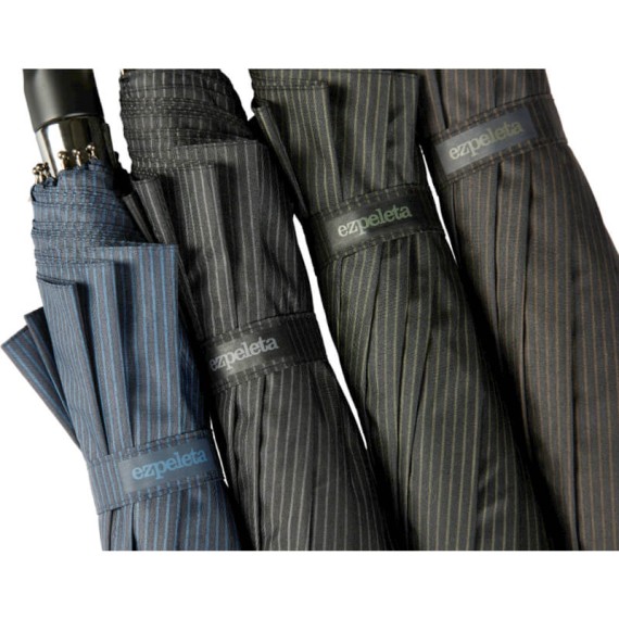 Guarda-Chuva Hom. Dobrável Aut. 58/10 EZPELETA 10049 Preto/Cinza | Ref. 104.10049PCI