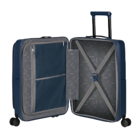 AMERICAN TOURISTER Mala de Cabine 55cm 4R Frontal DashPop Azul Escuro | Ref. 92MG500411