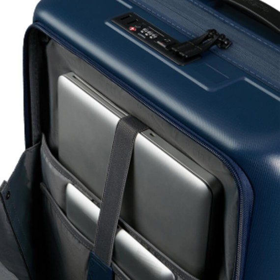 AMERICAN TOURISTER Mala de Cabine 55cm 4R Frontal DashPop Azul Escuro | Ref. 92MG500411