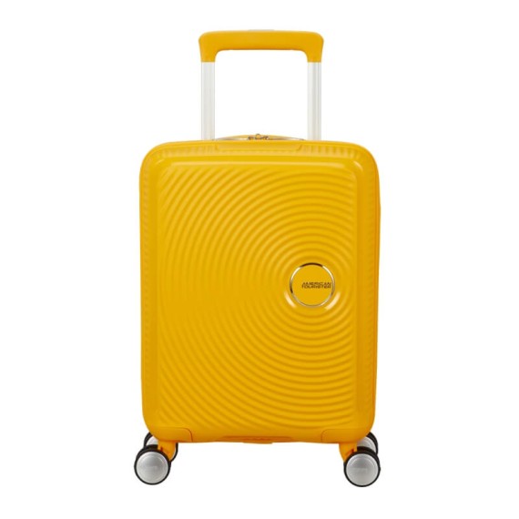 AMERICAN TOURISTER Mala de Viagem Pequena 47cm 4R Soundbox Mini Amarela | Ref. 92MG800106