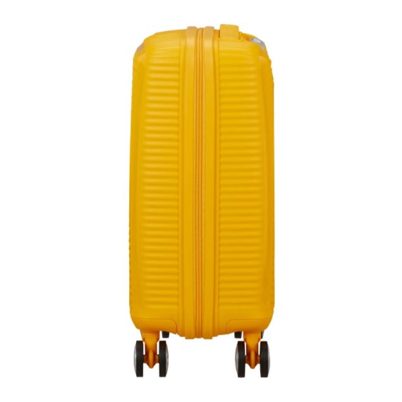 AMERICAN TOURISTER Mala de Viagem Pequena 47cm 4R Soundbox Mini Amarela | Ref. 92MG800106