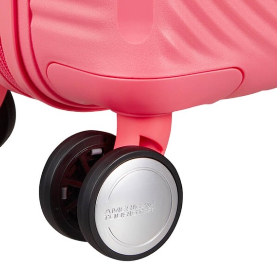 AMERICAN TOURISTER Mala de Viagem Pequena 47cm 4R Soundbox Mini Coral | Ref. 92MG800100