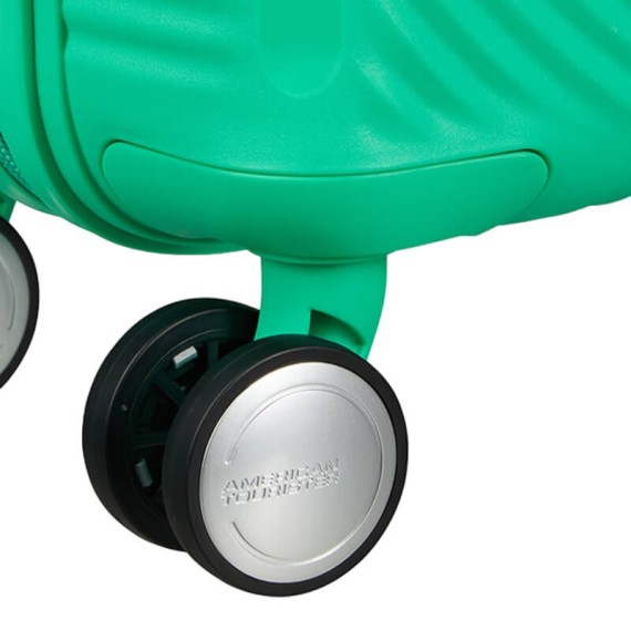 AMERICAN TOURISTER Mala de Viagem Pequena 47cm 4R Soundbox Mini Verde | Ref. 92MG800104