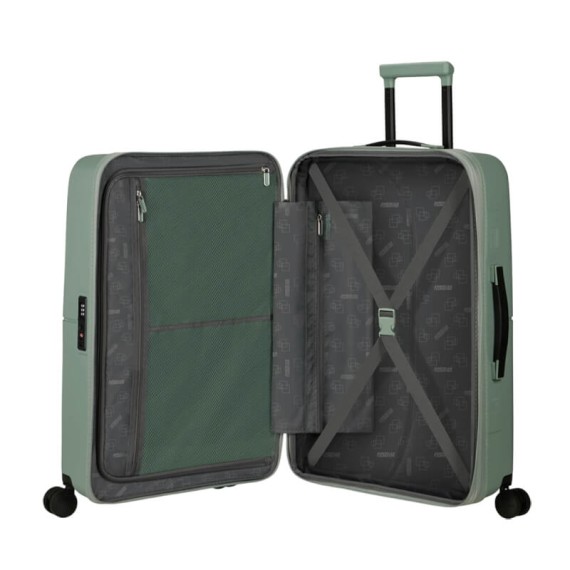 AMERICAN TOURISTER Mala Média 67cm 4R EXP. DashPop Verde Iceberg | Ref. 92MG500204