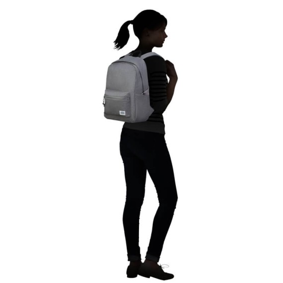 AMERICAN TOURISTER Mochila Casual BrightUP Grey Melange | Ref. 92MF800108